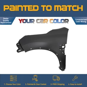 For 2020-2024 MITSUBISHI OUTLANDER SPORT, Left Fender (Driver) Painted to Match For 2020-2024 MITSUBISHI OUTLANDER SPORT, Left Fender (Driver) Painted to Match