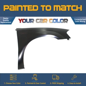 For 2008-2010 DODGE AVENGER, Right Fender (Passenger Side) Painted to Match