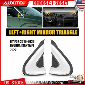 Left Right Mirror Corner Fender Molding For Hyundai Santa Fe 2019-23 2-20X