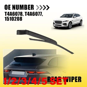 For 2017-23 Jaguar F-Pace Rear Windshield Wiper Arm Blade T4A6078 T4A6077 1-5SET