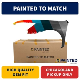 Fender Driver Side Painted to Match for Honda Accord Sedan 03-2007 04630Sdaa90Zz
