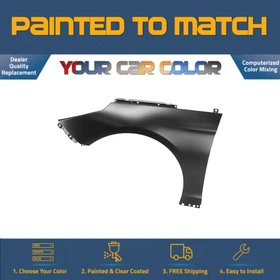 For 2015-2017 HYUNDAI SONATA, Left Fender (Driver Side) Painted to Match