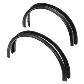 Fit For 2020-23 Tesla Model Y Front Rear LH+RH Wheel Molding Fender Flare Black