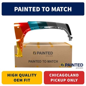 Fender Passenger Side Painted to Match for Jeep Liberty 2002-2004 OE 55177100Ad Fender Passenger Side Painted to Match for Jeep Liberty 2002-2004 OE 55177100Ad