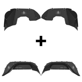 FENDER FLARES INNERS LINER FIT 2020 2021 2022 2023 2024-2026 JEEP GLADIATOR JT