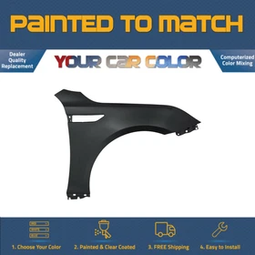 For 2011-2015 KIA OPTIMA, Right Fender (Passenger Side) Painted to Match