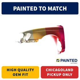 Fender Passenger Side Painted to Match for Toyota Corolla /Sdn/wagon 1993-1997 Fender Passenger Side Painted to Match for Toyota Corolla /Sdn/wagon 1993-1997