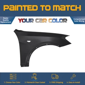 For 2011-2017 BMW X3, Right Fender (Passenger Side); F25 Painted to Match For 2011-2017 BMW X3, Right Fender (Passenger Side); F25 Painted to Match