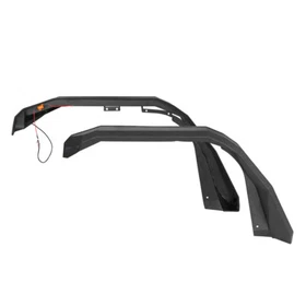for 18-25 Jeep Wrangler JL Front Bumper/Roof Rack/Half Door/Grille/Fender Flare