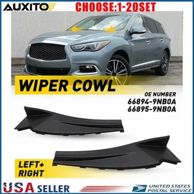 Fit Infiniti QX60 3.5L 2016-2020 Left Right Fender Trim Cover Black 2-10X