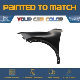 For 2022-2024 HYUNDAI SANTA CRUZ, Left Fender (Driver Side) Painted to Match