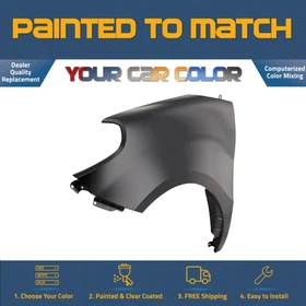 For 2015-2022 DODGE RAM PROMASTER CITY CARGO VAN VAN, Left Fender Painted For 2015-2022 DODGE RAM PROMASTER CITY CARGO VAN VAN, Left Fender Painted