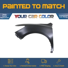 For 2014-2016 ACURA MDX, Left Fender (Driver Side) Painted to Match