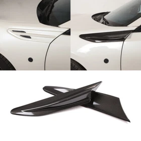 Side Fender Air Vent Fender Fin Trim For Toyota GT86 Subaru BRZ 12-21 Scion FR-S