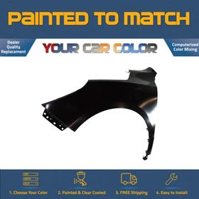For 2017-2020 ACURA MDX SPORT HYBRID, Left Fender (Driver Side) Painted to Match