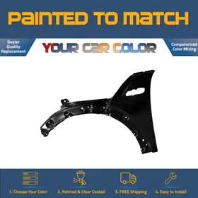 For 2014-2023 MINI COOPER HARDTOP HB (F56) Left Fender F56 HARDTOP H/B Painted