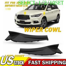 Cover Trim Wiper Cowl Extension Front Left Right For Infiniti QX60 2016-20 1~10X