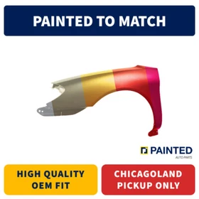 Fender Driver Side Painted to Match for Ford Taurus 2000-2007 Yf1Z16006Aa OE Fit
