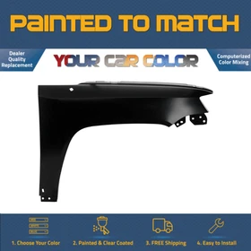 For 2011-2017 JEEP COMPASS, Right Fender (Passenger Side) Painted to Match