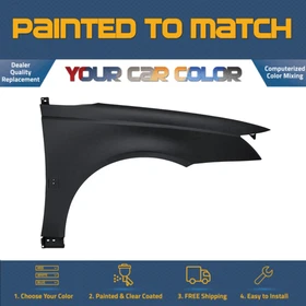 For 2003-2007 SATURN ION, Right Fender (Passenger Side); SEDAN Painted to Match