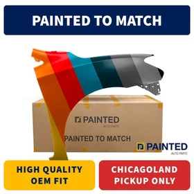 Fender Passenger Side Painted to Match for Nissan Sentra (exc Sr) 2013-2015