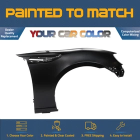 For 2013-2016 SCION FR-S, Right Fender (Passenger Side) Painted to Match
