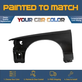 For 1995-2002 MERCURY GRAND MARQUIS, Left Fender (Driver Side) Painted to Match