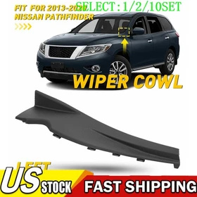 Windshield Wiper Cowl Extension Trim LH Side Fits 13-20 Nissan Pathfinder 1~10X