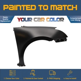 For 2007-2012 NISSAN SENTRA, Right Fender (Passenger); 2.0L Painted to Match