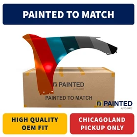 Fender Passenger Side Painted to Match for Hyundai Genesis Sedan 2009-2014 Fender Passenger Side Painted to Match for Hyundai Genesis Sedan 2009-2014