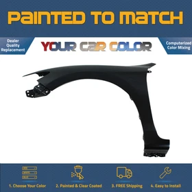 For 2013-2017 HONDA ACCORD COUPE, Left Fender (Driver Side) Painted to Match For 2013-2017 HONDA ACCORD COUPE, Left Fender (Driver Side) Painted to Match