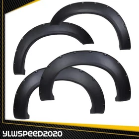 Pocket Style Fender Flares Fit For 2011-2016 Ford F-250 F-350 Super Duty