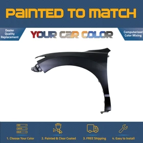 For 2013-2018 ACURA RDX, Left Fender (Driver Side) Painted to Match For 2013-2018 ACURA RDX, Left Fender (Driver Side) Painted to Match