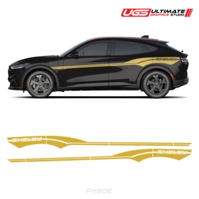 Ford Mach-E Shelby Side Graphics