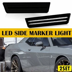 2/4X Rear Marker Bumper LED Side For 2011-14 Light Dodge Charger/08-14 Challenge
