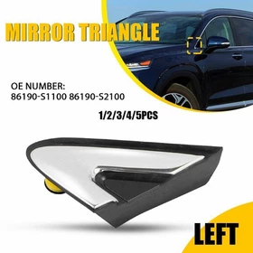 1-5x Fits 19-23 Hyundai Santa Fe 86190S1100 LH Side Mirror Corner Fender Molding