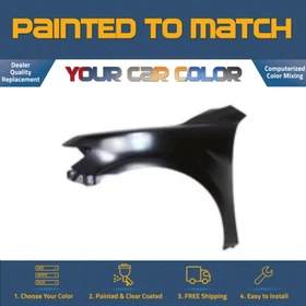 For 2007-2011 TOYOTA CAMRY HYBRID, Left Fender (Driver Side) Painted to Match