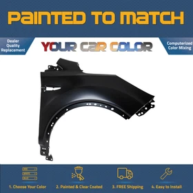 For 2013-2019 FORD ESCAPE, Right Fender (Passenger Side) (PT) Painted to Match