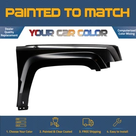 For 2011-2017 JEEP PATRIOT, Right Fender (Passenger Side) Painted to Match
