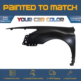 For 2009-2014 ACURA TL, Left Fender (Driver Side) Painted to Match