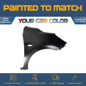 For 2017-2020 MITSUBISHI MIRAGE G4, Right Fender (Passenger) Painted to Match For 2017-2020 MITSUBISHI MIRAGE G4, Right Fender (Passenger) Painted to Match