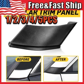 Fit Toyota RAV4 2019-23 60118-0R070 Black ABS Left A-pillar Trim Panel Cover1-5x