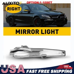 Passenger Side Mirror Turn Signal Light For 14-16 Mercedes Benz S550 Base 1-10X Passenger Side Mirror Turn Signal Light For 14-16 Mercedes Benz S550 Base 1-10X