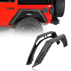 Front Fender Flares or Rear Fender Flares Fit 2018-2026 Jeep Wrangler JL 4-Door