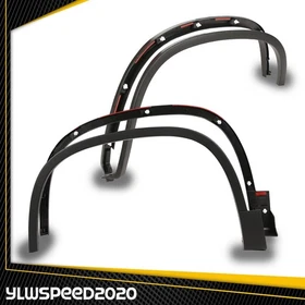 Front Rear Fender Flares Fits For 2012-2017 Volkswagen Tiguan Textured Plastic