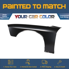 For 2008-2023 DODGE CHALLENGER, Left Fender (Driver Side) Painted to Match