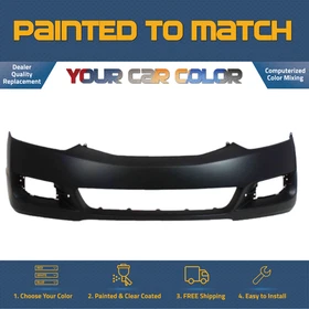 FOR 2009-2011 Honda Civic Coupe Replacement Front Bumper Painted to Match