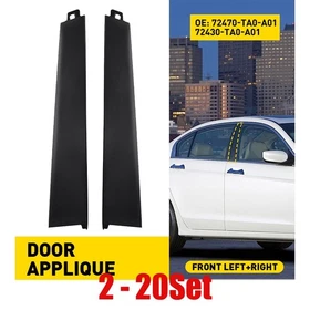 2-20X Door B Pillar Molding Fit Honda Accord 2008-13 Driver&Passenger Side Front 2-20X Door B Pillar Molding Fit Honda Accord 2008-13 Driver&Passenger Side Front