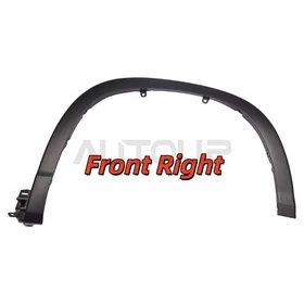 For 2014-19 Toyota Highlander Fender Flare Molding Trim Front Left Right Side
