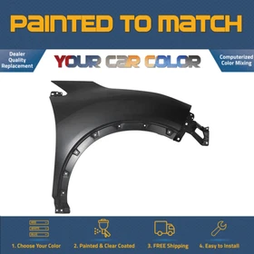 For 2018-2020 MITSUBISHI ECLIPSE CROSS, Right Fender  Painted to Match
